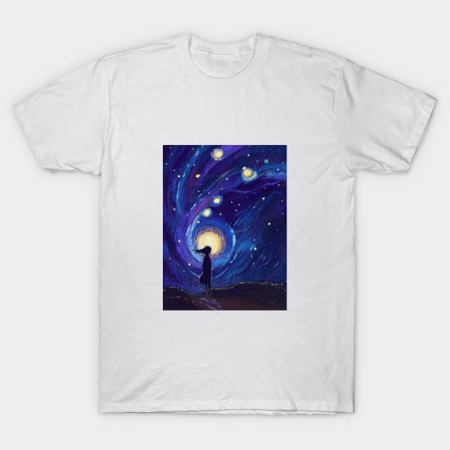 Galaxy T-Shirt by timegraf